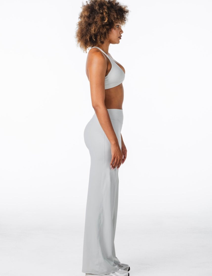 'Flow' Flares - Light Grey - Kikiva Collection