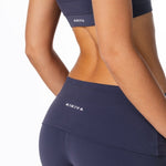 Fold Over 'Flow' Flares - Dark Navy - Kikiva Collection