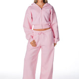 Gals on Tour Trackpant - Blush Pink - Kikiva Collection