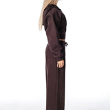 Gals on Tour Trackpant - Cocoa Brown - Kikiva Collection