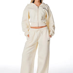 Gals on Tour Trackpant - Cream - Kikiva Collection