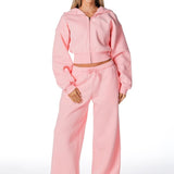 Gals on Tour Trackpant - Peach Sorbet - Kikiva Collection