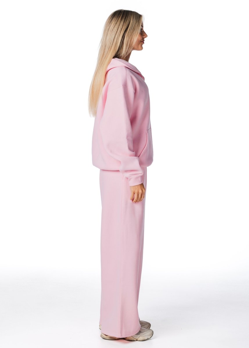 Gals on Tour Zip Jacket - Blush Pink - Kikiva Collection