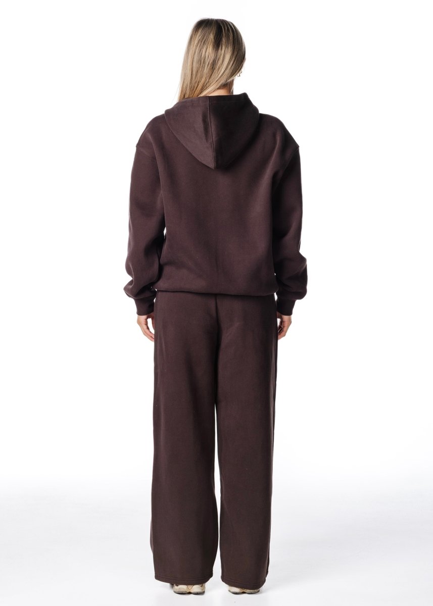 Gals on Tour Zip Jacket - Cocoa Brown - Kikiva Collection