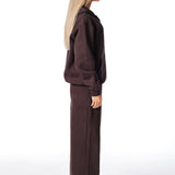 Gals on Tour Zip Jacket - Cocoa Brown - Kikiva Collection