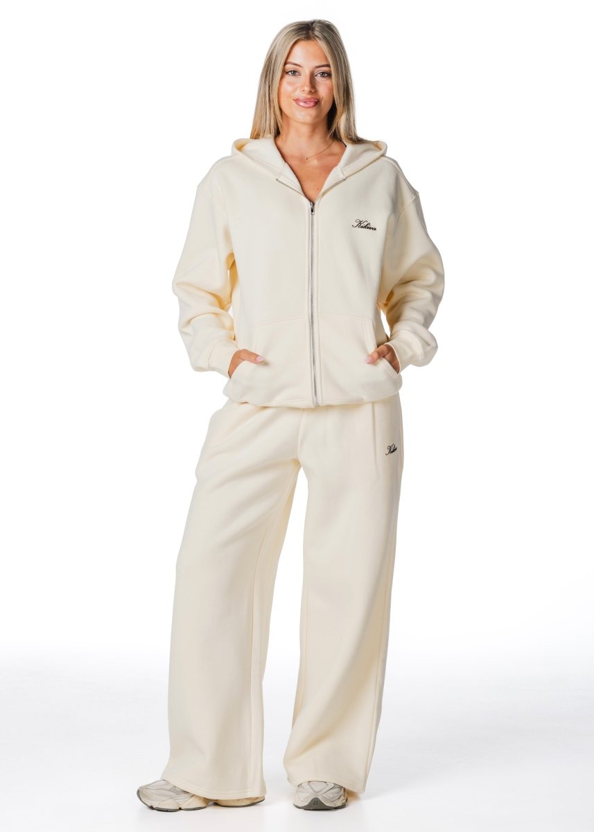 Gals on Tour Zip Jacket - Cream - Kikiva Collection