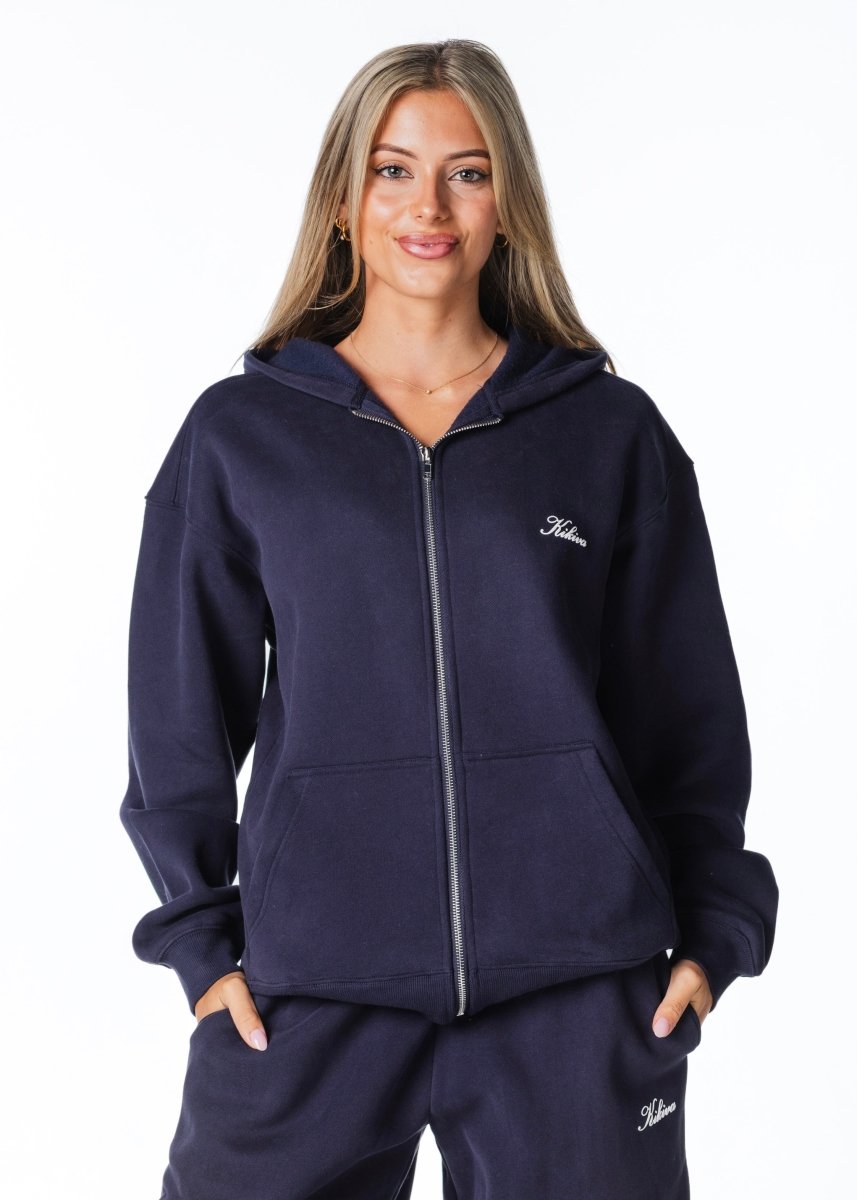 Gals on Tour Zip Jacket - Dark Navy - Kikiva Collection