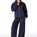 Gals on Tour Zip Jacket - Dark Navy - Kikiva Collection