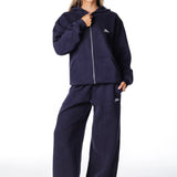 Gals on Tour Zip Jacket - Dark Navy - Kikiva Collection
