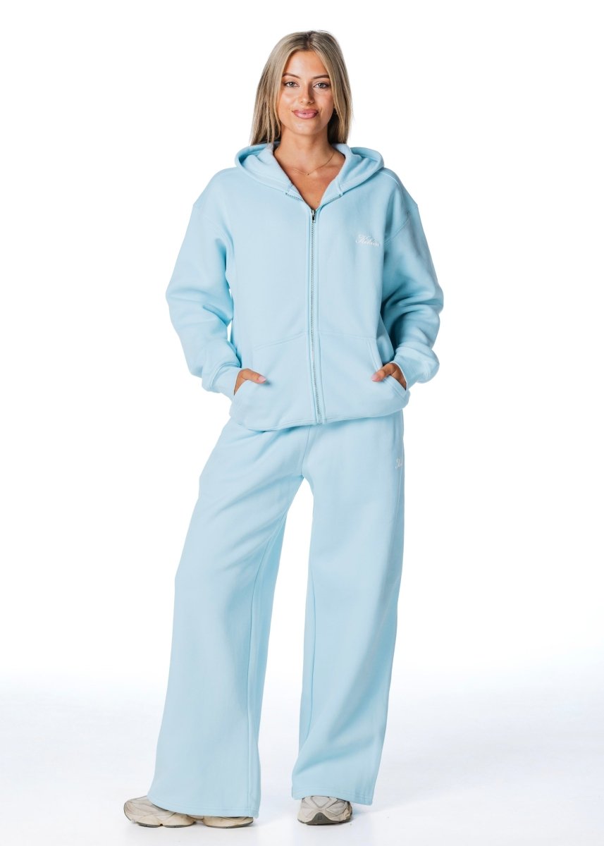 Gals on Tour Zip Jacket - Powder Blue - Kikiva Collection