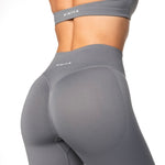 HIGH Dynamic Seamless Leggings - Charcoal - Kikiva Collection