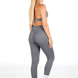 HIGH Dynamic Seamless Leggings - Charcoal - Kikiva Collection