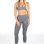 HIGH Dynamic Seamless Leggings - Charcoal - Kikiva Collection