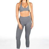 HIGH Dynamic Seamless Leggings - Charcoal - Kikiva Collection