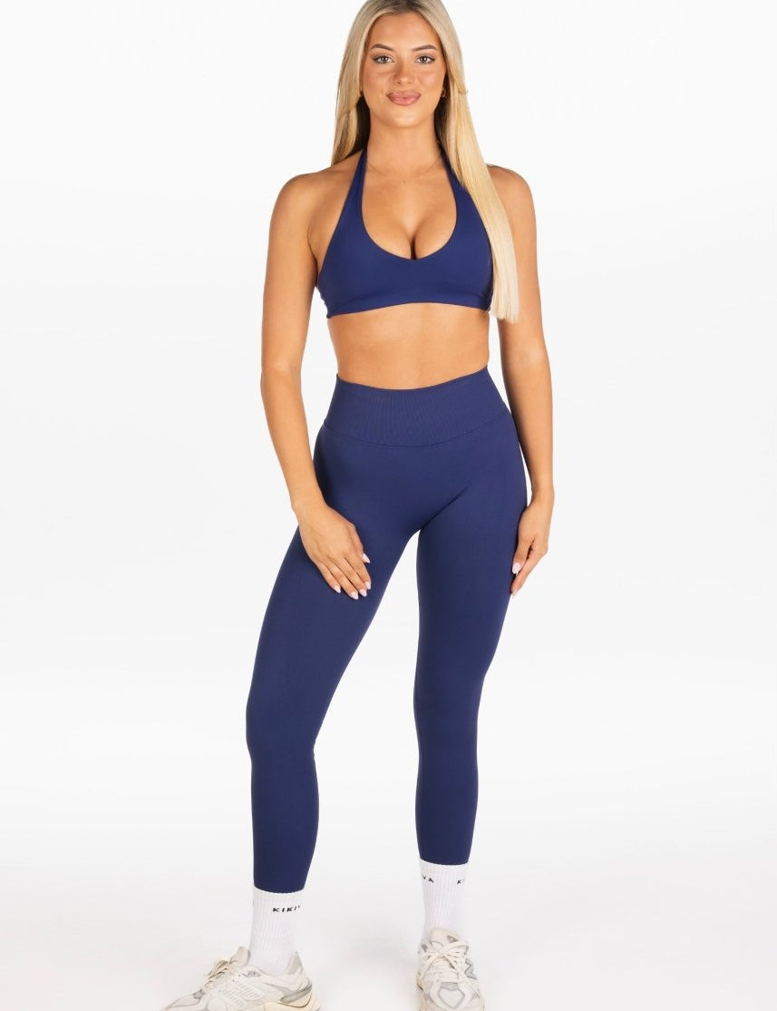 HIGH Dynamic Seamless Leggings - Dark Blue - Kikiva Collection
