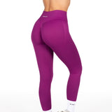 HIGH Dynamic Seamless Leggings - Magenta - Kikiva Collection