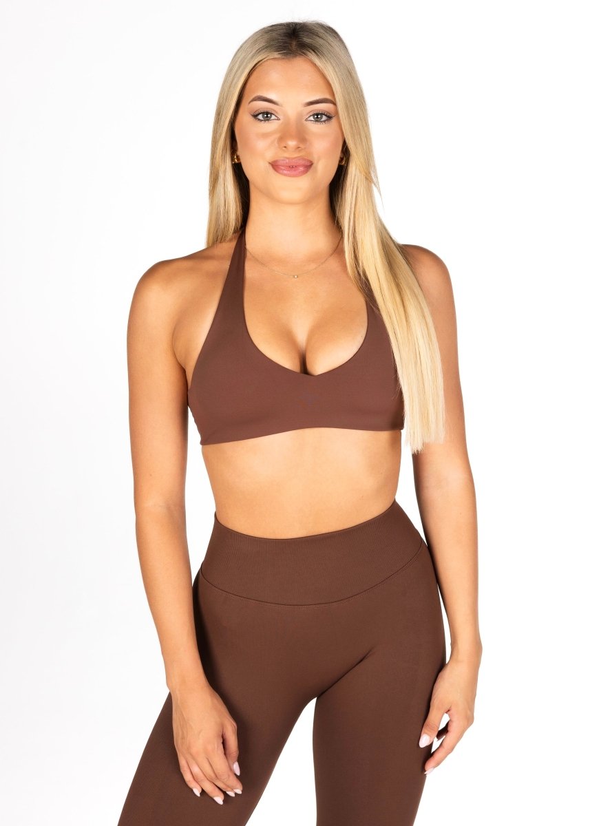 HIGH Dynamic Seamless Leggings - Mocha Brown - Kikiva Collection