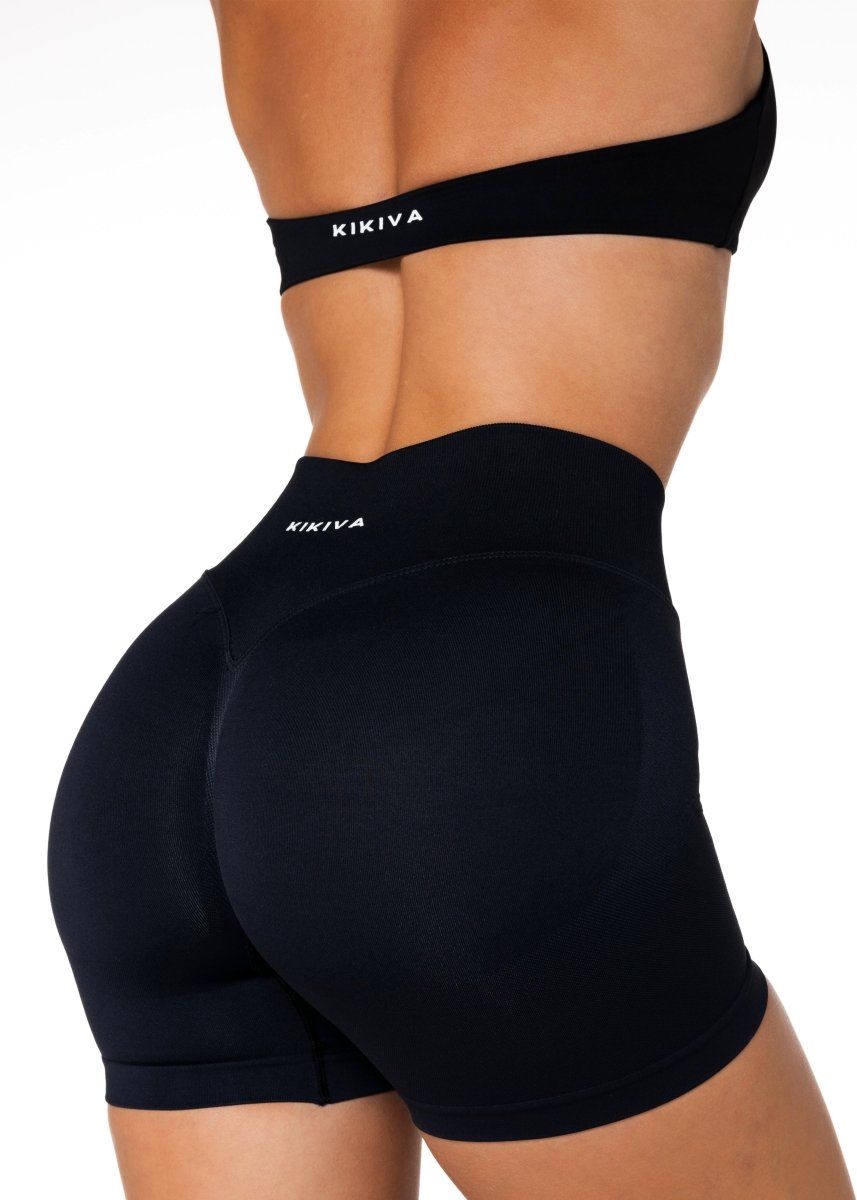 HIGH Dynamic Seamless Short - Black - Kikiva Collection