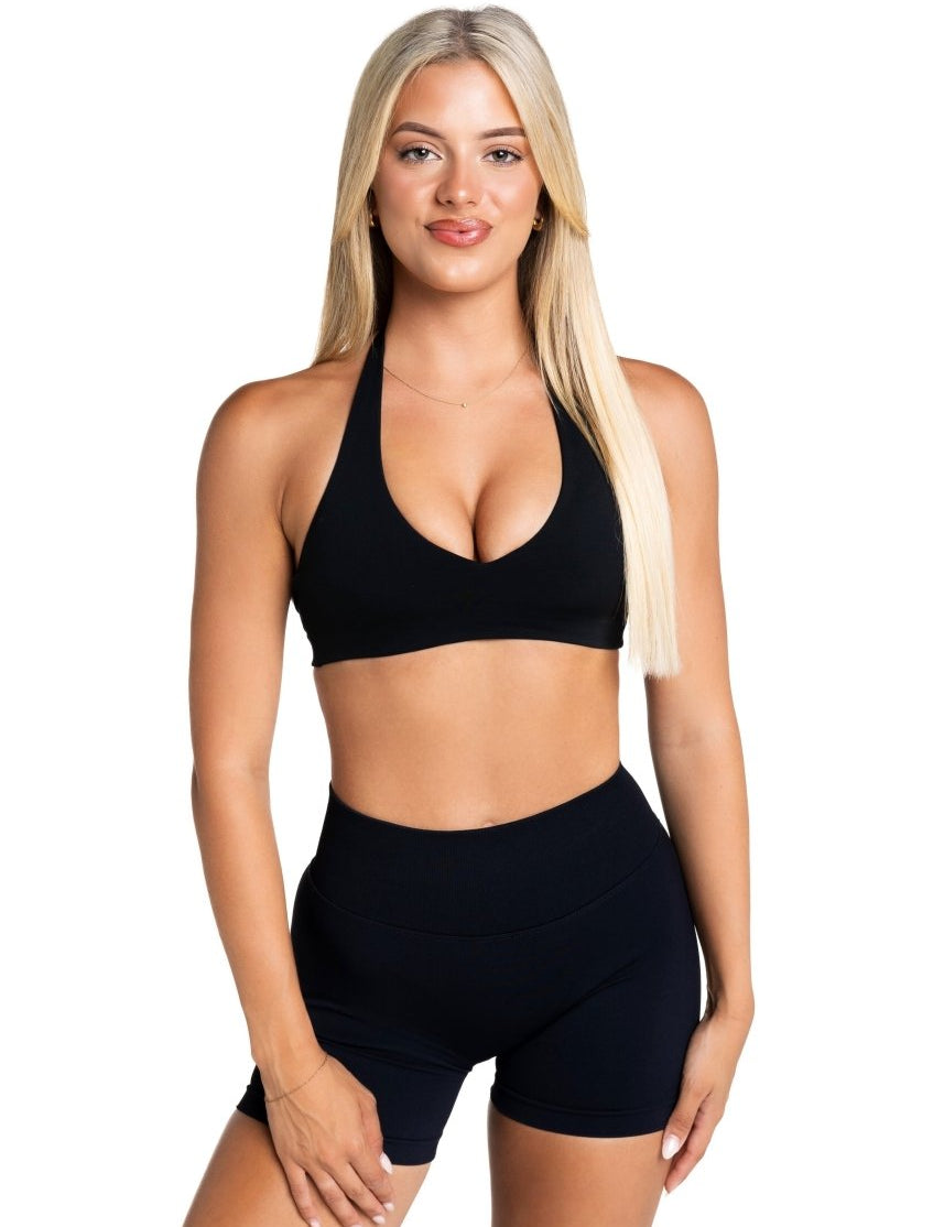 HIGH Dynamic Seamless Short - Black - Kikiva Collection
