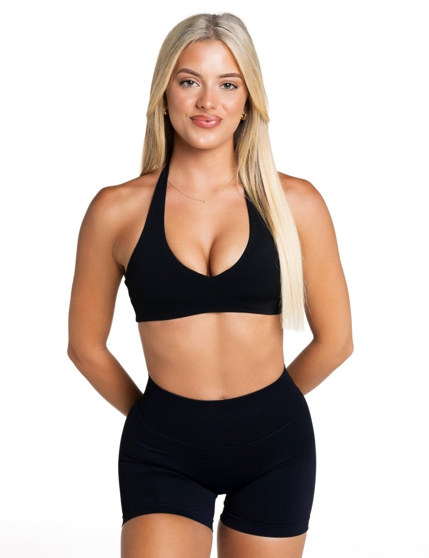 HIGH Dynamic Seamless Short - Black - Kikiva Collection