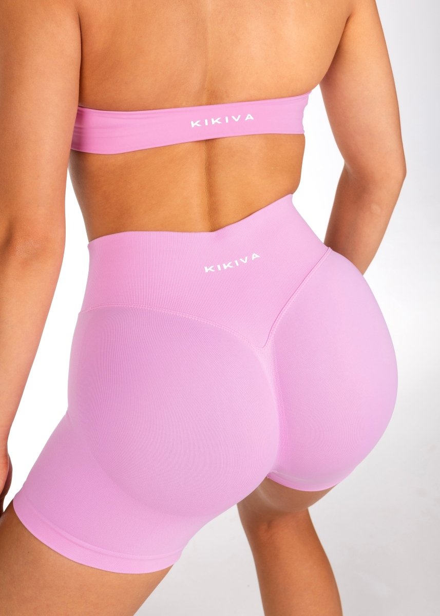 HIGH Dynamic Seamless Short - Candy Pink - Kikiva Collection