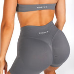 HIGH Dynamic Seamless Short - Charcoal - Kikiva Collection