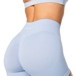 HIGH Dynamic Seamless Short - Ice Blue - Kikiva Collection