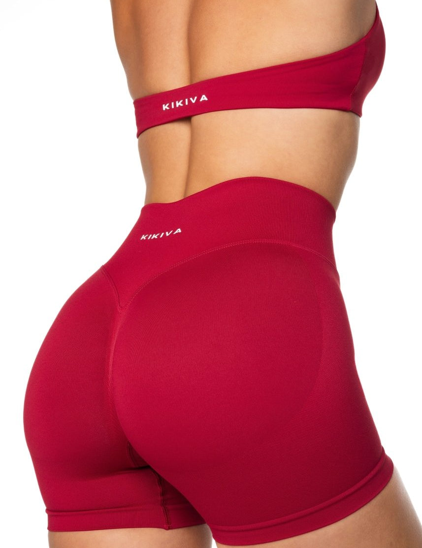 HIGH Dynamic Seamless Short - Royal Red - Kikiva Collection