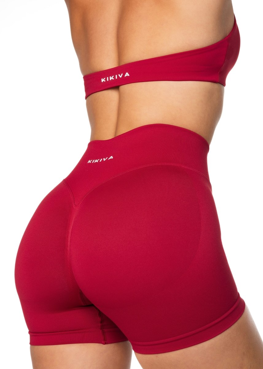 HIGH Dynamic Seamless Short - Royal Red - Kikiva Collection