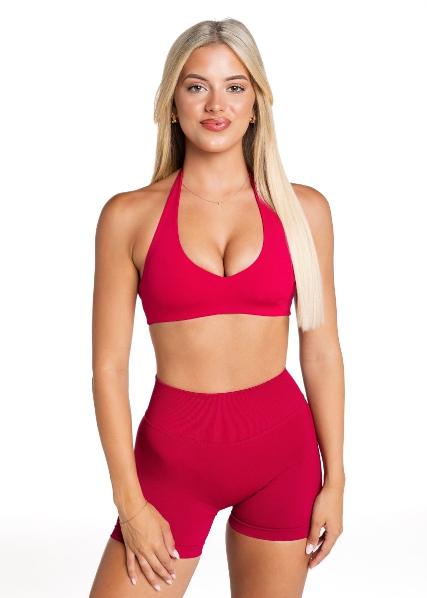 HIGH Dynamic Seamless Short - Scarlett Ruby - Red - Kikiva Collection