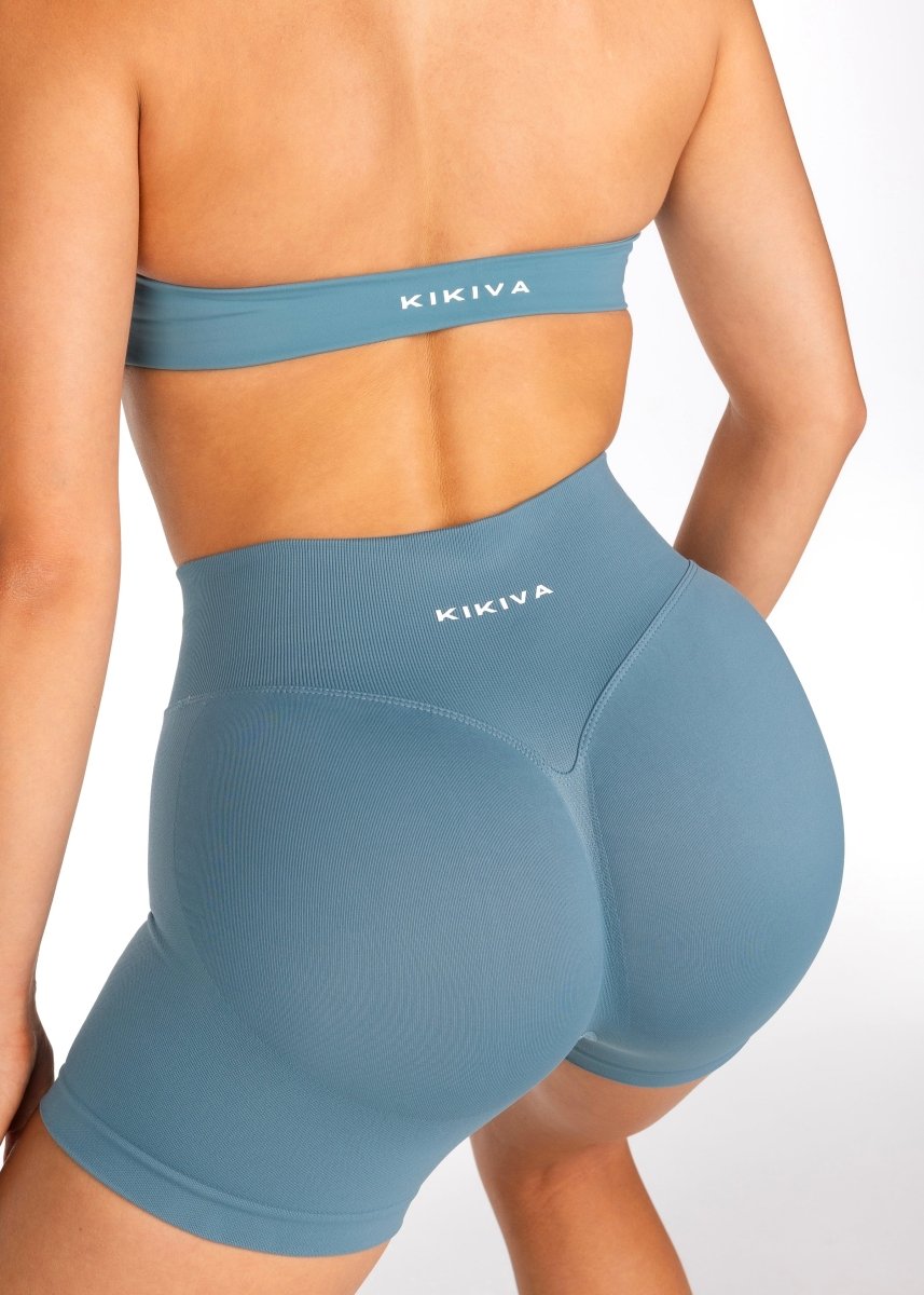 HIGH Dynamic Seamless Short - Teal - Kikiva Collection
