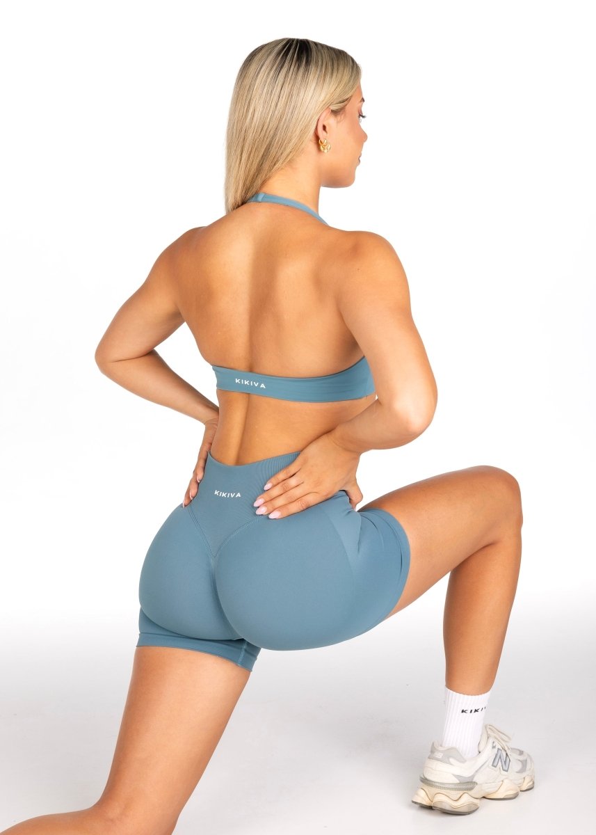 HIGH Dynamic Seamless Short - Teal - Kikiva Collection