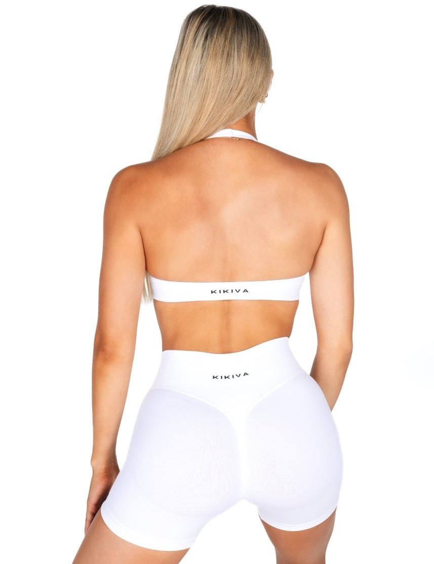 HIGH Dynamic Seamless Short - Winter White - Kikiva Collection