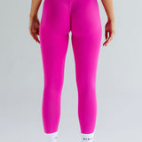 Signature Scrunch Leggings -Hot Pink