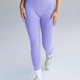 Signature Scrunch Leggings -Lavender