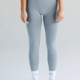 Signature Scrunch Leggings -Light Grey