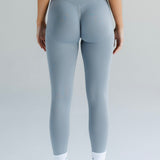 Signature Scrunch Leggings -Light Grey