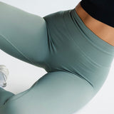 Signature Scrunch Leggings -Pistachio