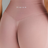 Signature Scrunch Leggings -Soft Pink