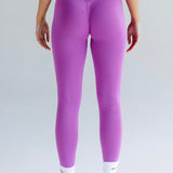 Signature Scrunch Leggings -Midnight Purple