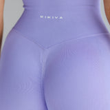 Signature Scrunch Leggings -Lavender