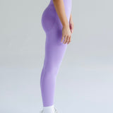 Signature Scrunch Leggings -Soft Lilac