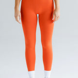 Signature Scrunch Leggings -Coral Red