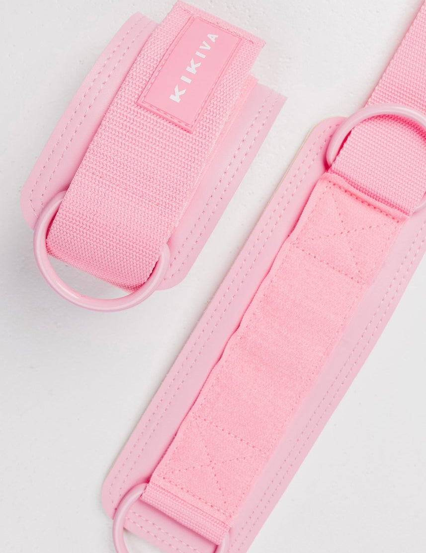 Kikiva Ankle Straps - Baby Pink - Kikiva Collection