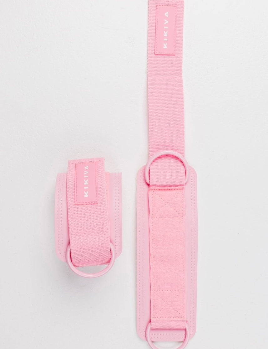 Kikiva Ankle Straps - Baby Pink - Kikiva Collection