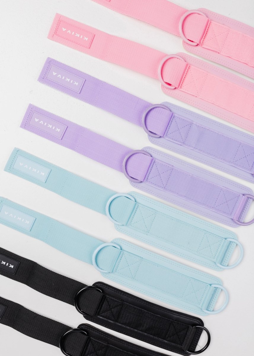 Kikiva Ankle Straps - Black - Kikiva Collection