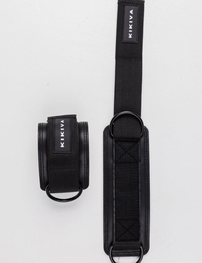 Kikiva Ankle Straps - Black - Kikiva Collection