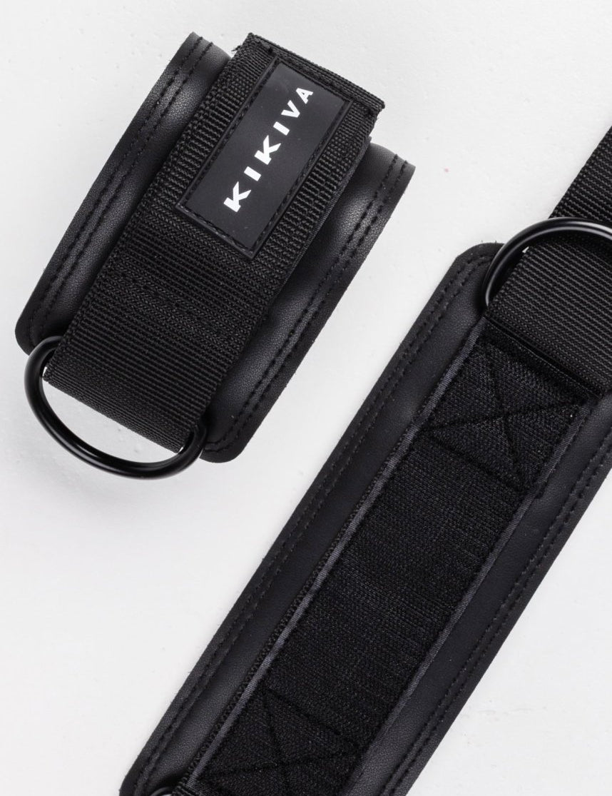 Kikiva Ankle Straps - Black - Kikiva Collection
