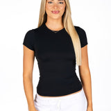 Kikiva Basic Tee - Black - Kikiva Collection