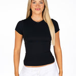 Kikiva Basic Tee - Black - Kikiva Collection